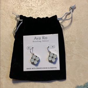Ava Ro Swarovski Dangling Earrings